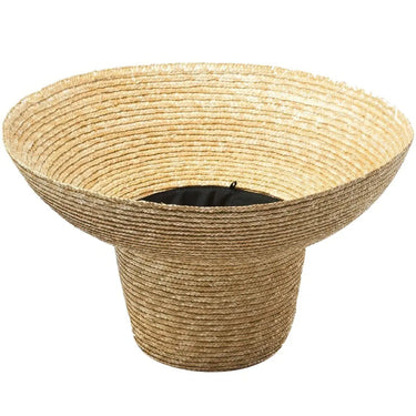 Chapeau en Paille Forme Cloche